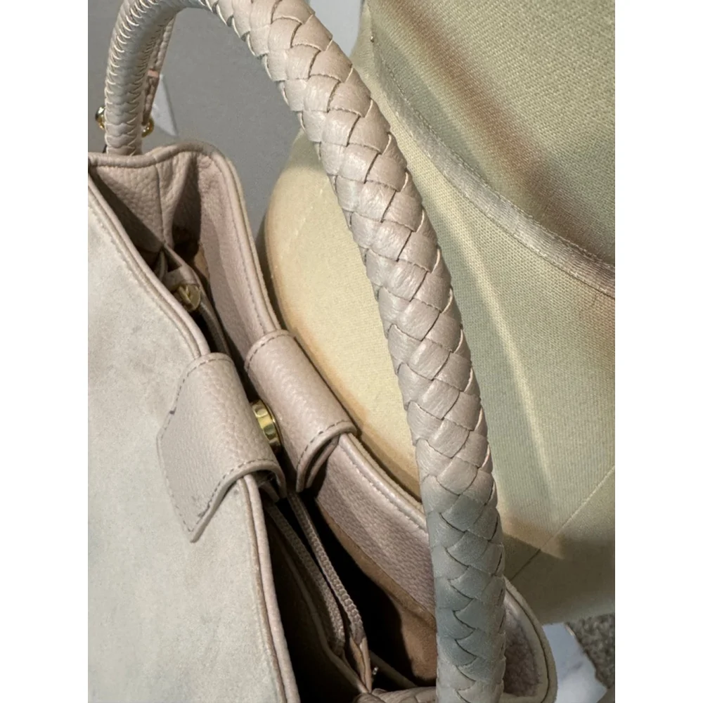 Women's Nanette Lepore Crossbody Bag One Size Taupe Beige suede-like